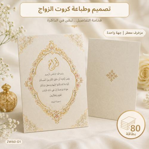 Express Printing | 80 Wedding Invitation Cards | D...