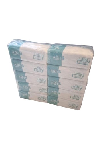 عراقة | حزمة مناديل 200 | مفرد | 50 علبة | 10,000...