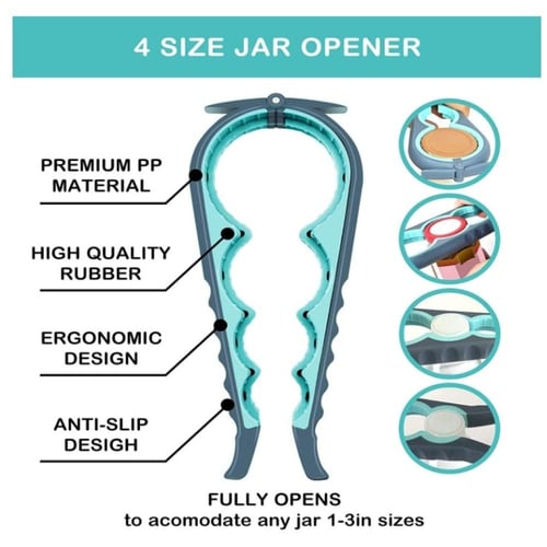 الميكوز | فتاحة عبوات وبرطمانات 5 في 1 متعددة الوظ...