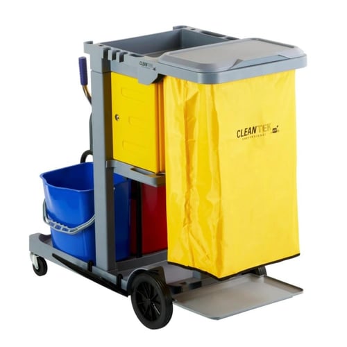 عربة نظافة مع ملحقات كاملة رقم AF08170T