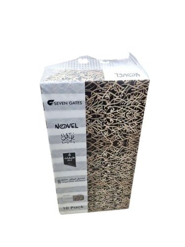 نوفل | حزمة مناديل 200 | 50 علبة | 16,000 منديل وج...