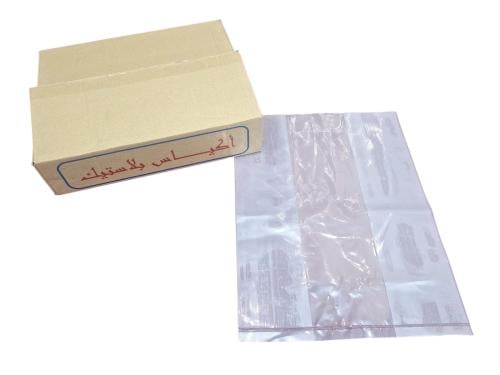 كرتون اكياس بلاستيك شفافة (L) كبير مقاس 35*45 سم |...