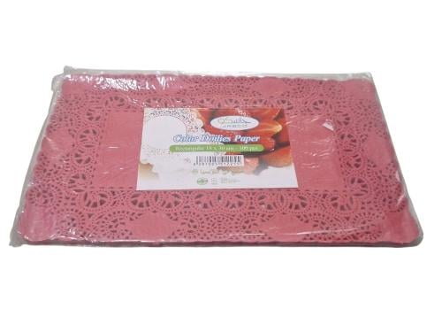 جاسكو | ورق دانتيل مستطيل | 30x18 سم | 100 حبة