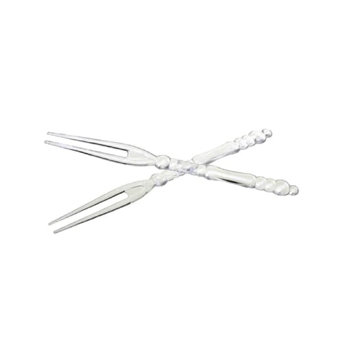 باسكيت هاوس | شوك بلاستيك للحلى | شفاف | كرتون | 2...