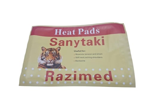 رازي ميد | سانيتاكي | لصقة ظهر حارة | 1 حبة