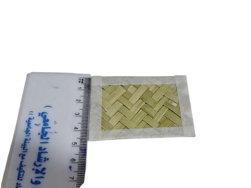 20 قطعة سعف النخيل | خوص | حصير طبيعية | صغيرة 4x6...