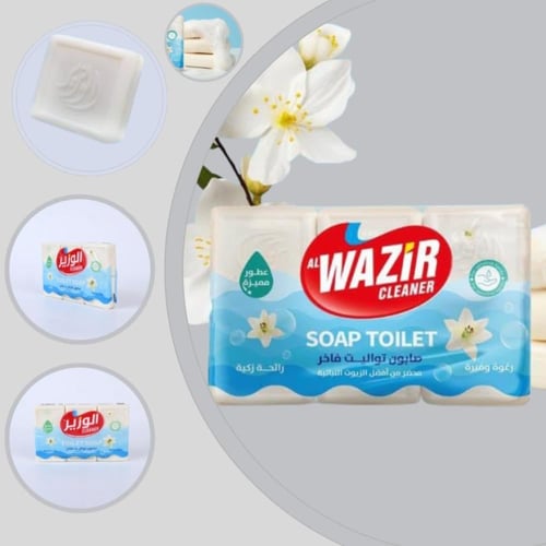 الوزير | كرتون قطع صابون تواليت فاخر زيوت طبيعية 7...