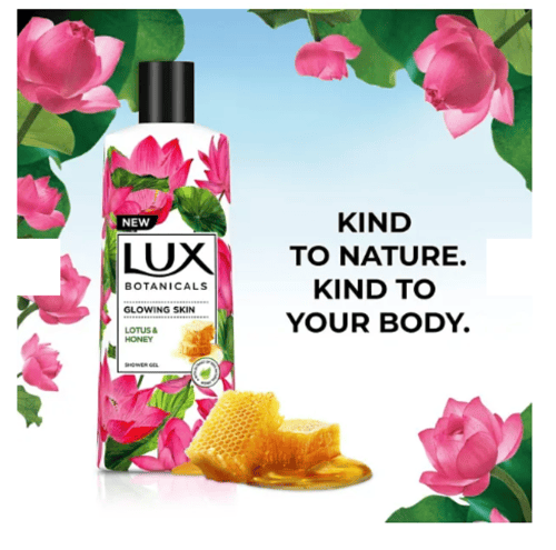 لوكس | علبة جل استحمام | غسول الجسم | اللوتس والعس...