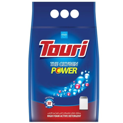 توري | مسحوق غسيل ملابس عالي الرغوة عادي أزرق سطل...