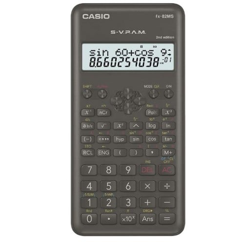 كاسيو | آلة حاسبة علمية | 12 رقم | الاصدار الثاني...