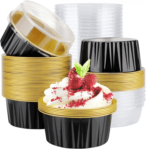 جواد | سهل | كرتون قالب علب حلى ألمنيوم دائري | أس...