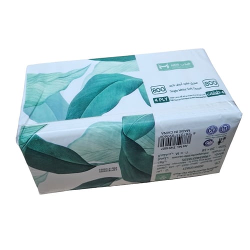 هدب | حزمة مناديل 800 | 40 علبة 32,000 منديل وجه 4...