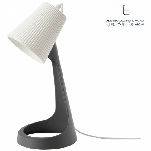 مصباح مكتب رمادي غامق / ابيض Work Lamp Dark Grey W...