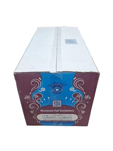 اساس | صحون قصدير كنافة مع غطاء | مسطح | كرتون | 1...