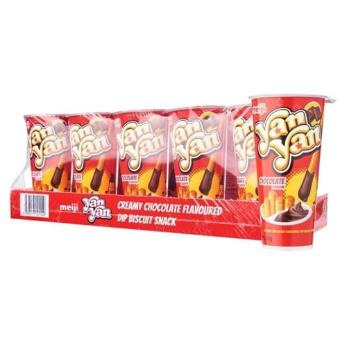 ميجي يان يان | شدة بسكويت شوكولاته | 50 جرام | 10...