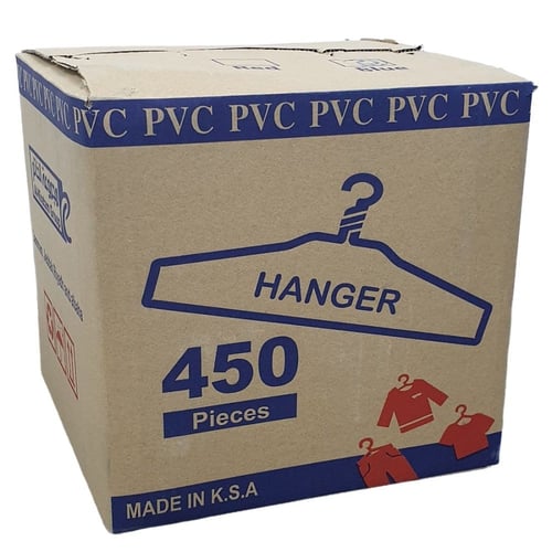 الخاتم | علاقات ملابس حديد | ازرق | 450 قطعة | MH0...