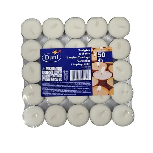 اريكس | دوني | شموع تسخين | ابيض | 50 حبة