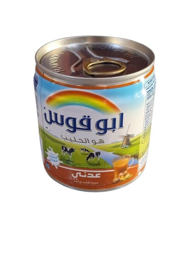 حليب ابو قوس | رينبو | كرتون حليب مبخر | نكهة عدني...