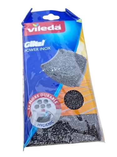 Vileda | Power Inox Glitzi | 2 pcs