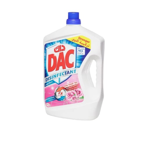 داك | منظف ومطهر أرضيات | ورد | 3 لتر | DCFDR3