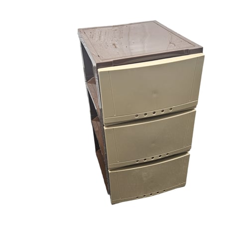 بلاستيكنا | ادراج تخزين | 34x40x64 سم | 3 دور | بي...