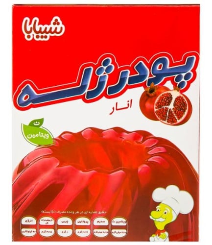 شيبابا | جلو بعدة نكهات | 100 جرام | 1 حبة