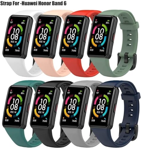 هواوي | سوار بديل لساعة اونر باند 6 من السيليكون |...