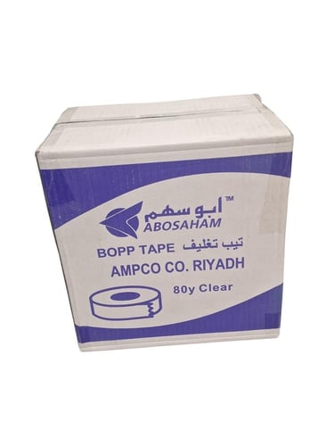 ابو سهم | كرتون تيب تغليف شفاف 90 ياردة 30 حبة | S...