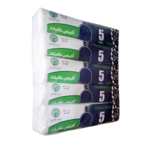 سدرة بلاستيك | شدة أكياس نفايات 5 جالون 900 كيس أب...