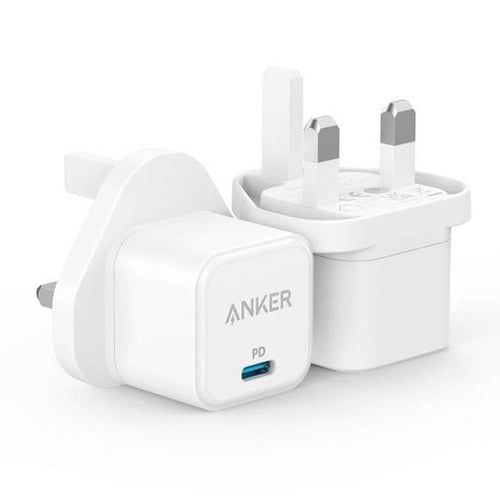 انكر | الأصلي باور بورت 3 شاحن جداري سريع 20 واط أ...