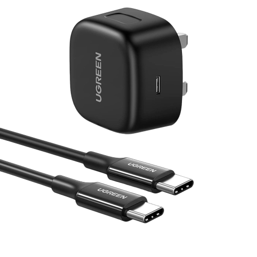 يوجرين | شاحن جداري | فائق السرعة 25 واط | مع سلك...