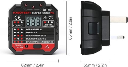 هابوتيست | اداة اختبار المقابس الكهربائية المتطورة...