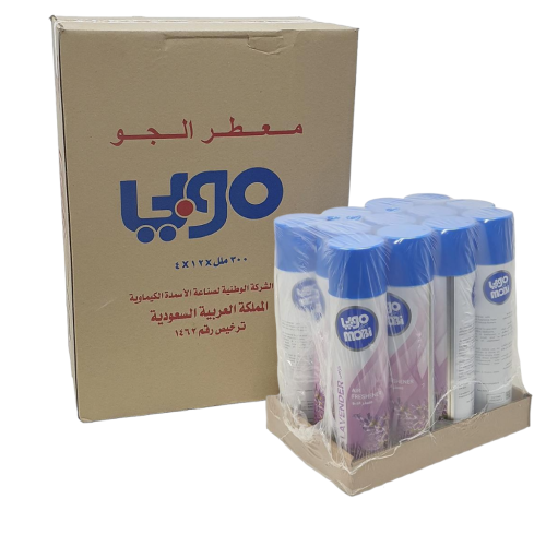 موبي | بخاخ معطر جو | لافندر | خزامى | 300 مل | كر...