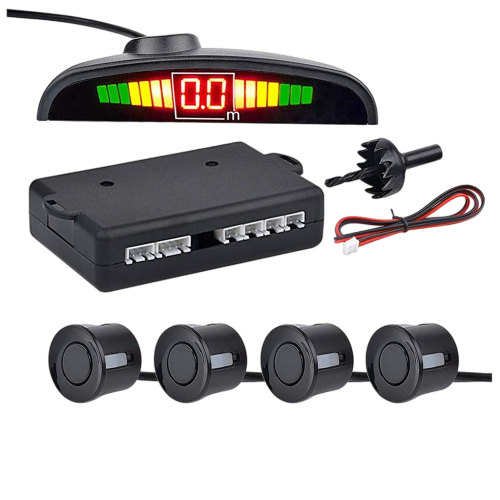 حساسات الرجوع الخلفي لتلاشي الاصطدام تعمل بصوت الص...