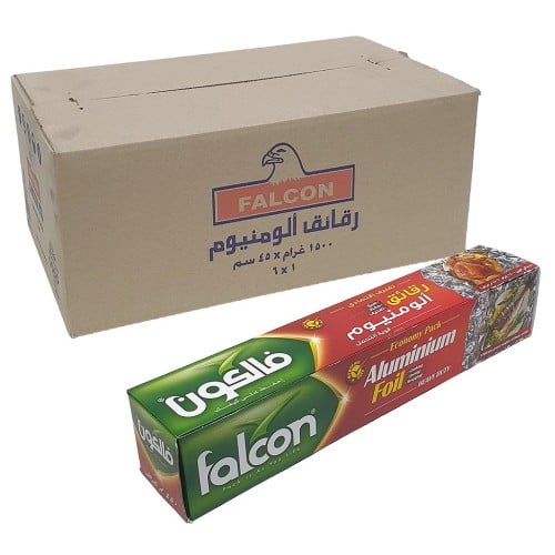 فالكون | رول ورق قصدير | كبير | 45 سم | 1500 جرام...