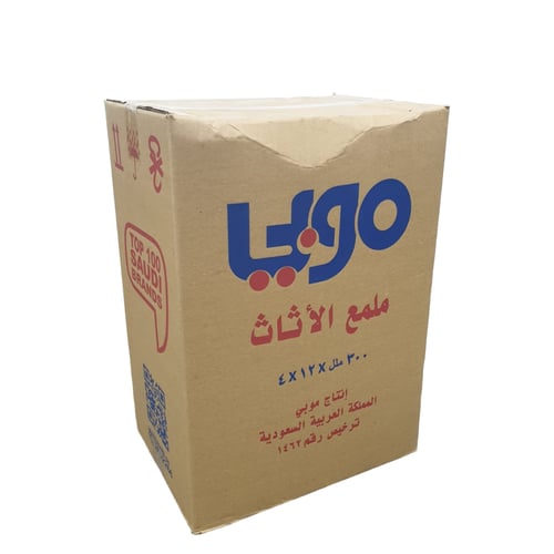 موبي | كرتون بخاخ منظف و ملمع أثاث 300 مل 48 حبة M...