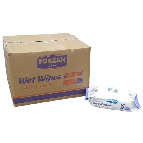 فورزان | علبة مناشف مناديل مبللة | لافندر | 120 من...