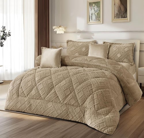 مفرش لوري سرير نفرين من الفرو والمخمل الناعم ليمنح...