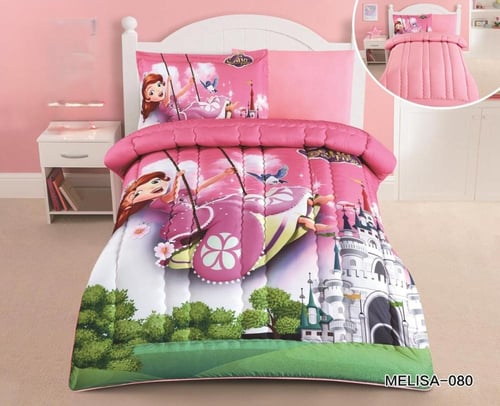 FUNY مفرش سرير اطفال ذو طابع رسوم ليمنح طفلك البهج...