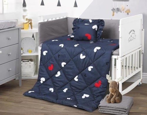 مفرش DREMS سرير حواجز سرير اطفال 5 قطع صيفي ليمنح...