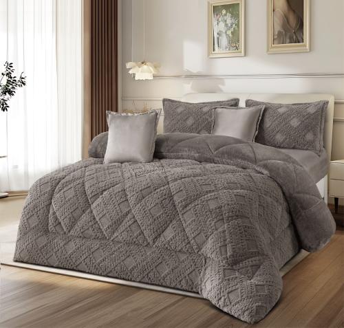 مفرش لوري سرير نفرين من الفرو والمخمل الناعم ليمنح...