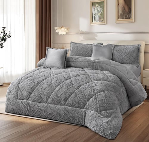 مفرش لوري سرير نفرين من الفرو والمخمل الناعم ليمنح...