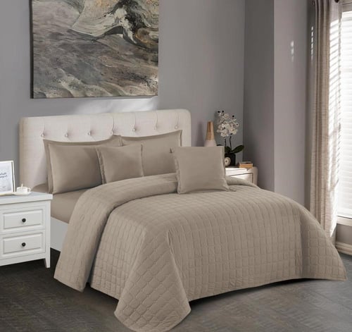 SNOOZYL مفرش سرير نفرين مضغوط صيفي فخم من المايكرو...