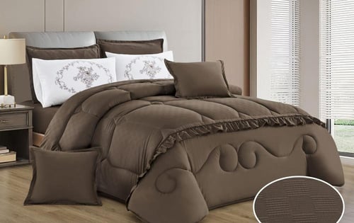 مفرش SOFT سرير نفرين من الفرو والمخمل الناعم ليمنح...