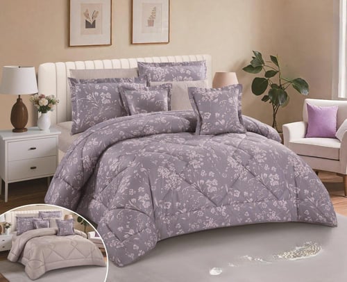 مفرش توتي نفرين بتصميم مشجر ليضيف لمسة الى ديكور غ...