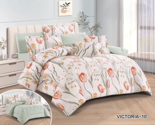 SERIN مفرش نفرين مشجر من المايكروفايبر الفخم ليمنح...