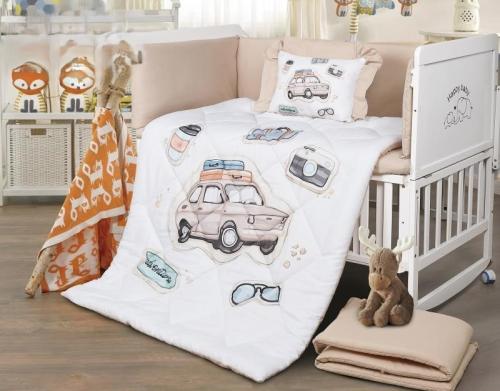 مفرش DREMS سرير حواجز سرير اطفال 5 قطع صيفي ليمنح...