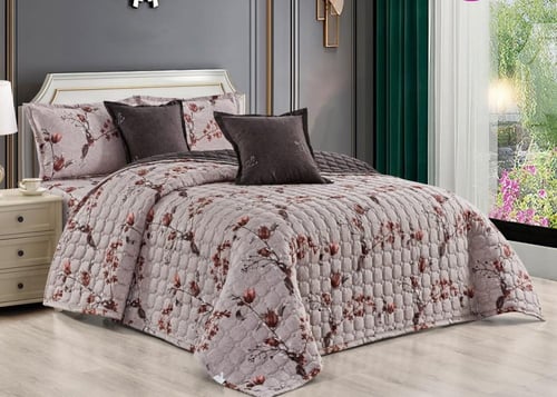 مفرش نفرين مضغوط 6 قطع صيفي