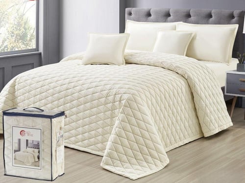 QR مفرش سرير نفريونص مضغوط بتصميم فريد صيفي من الم...