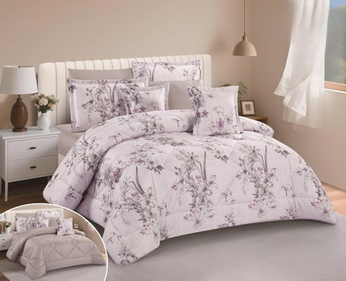 مفرش توتي نفرين بتصميم مشجر ليضيف لمسة الى ديكور غ...